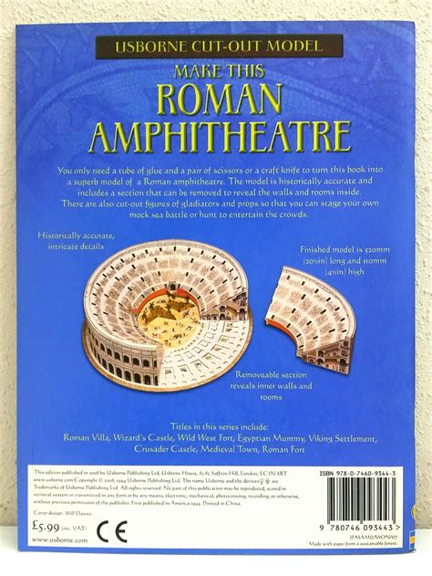 Make This Model Roman Amphitheatre (Cut-Out Ebook Reader