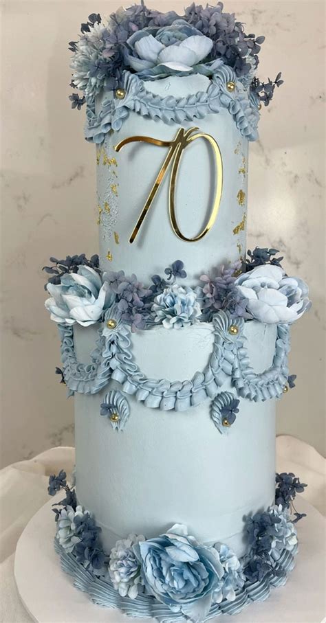 Make a Splash: Stunning Elegant Blue Birthday Cakes for Any Occasion