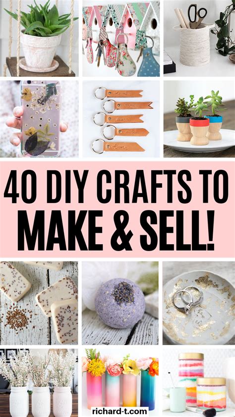 Make and sell crafts.