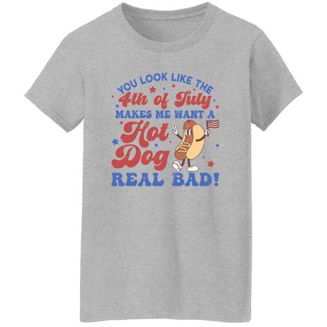 Makes Me Want a Hot Dog Real Bad Shirt: Unleashing the Craving for a Classic Culinary Delight