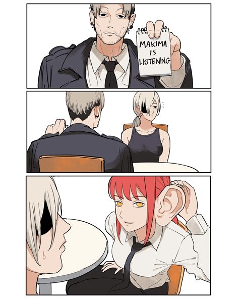 Makima Is Listening Template