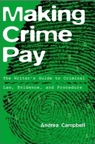 Making Crime Pay The Writer's Guide to Criminal Epub