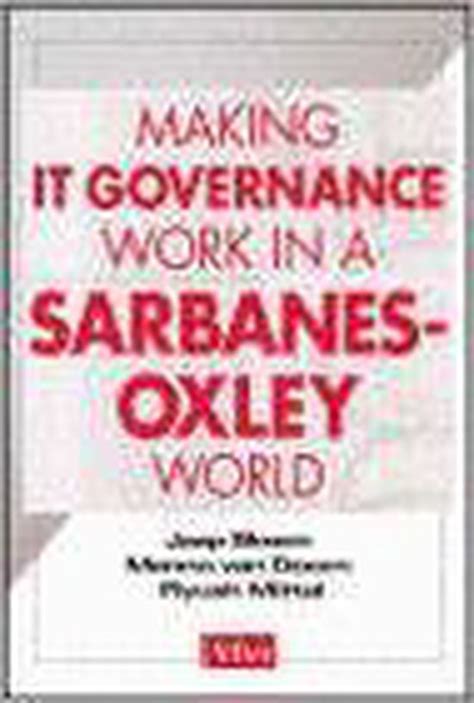 Making IT Governance Work in a Sarbanes-Oxley World Epub