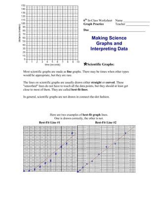 Making Science Graphs Interpreting Data Answer Key Epub