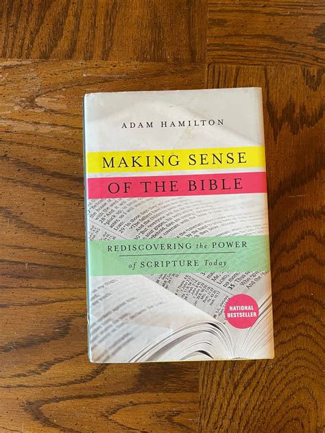 Making Sense Bible Rediscovering Scripture Reader