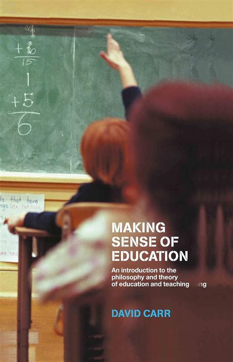 Making Sense of Education An Introduction to the Philosophy and Theory of Education and Teaching Epub