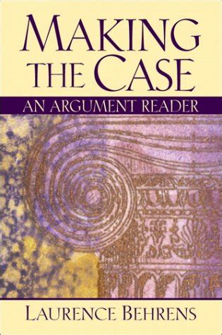 Making the Case An Argument Reader Epub