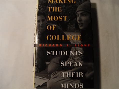 Making the Most of College: Students Speak Their Minds Epub