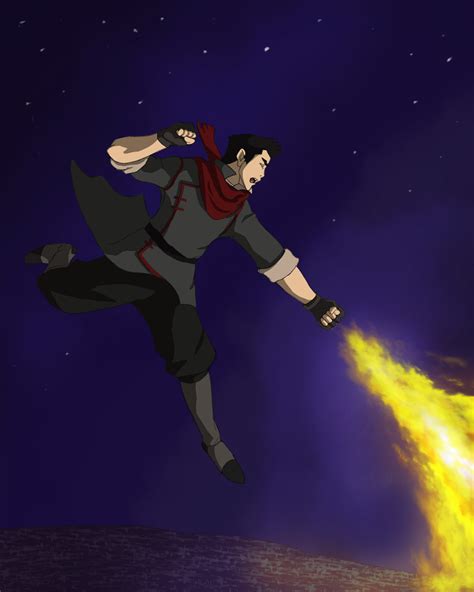 Mako: The Firebending Policeman from The Legend of Korra