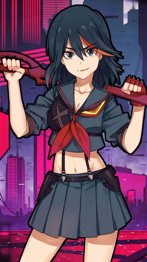 Mako from Kill la Kill: The Unstoppable Wielder of Matoi Ryuko