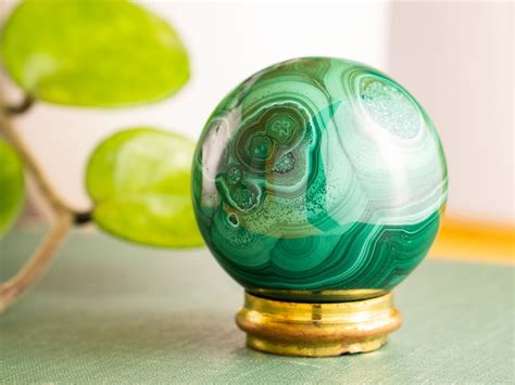 Malachite Ball: The Stone of Transformation and Healing