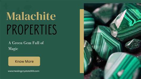 Malachite Properties: Unlocking the Mineral's Healing and Metaphysical Powers