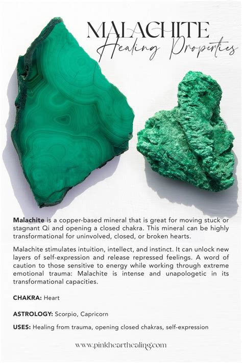 Malachite Properties: Unveil the Healing and Transformative Power of the Stone of Transformation