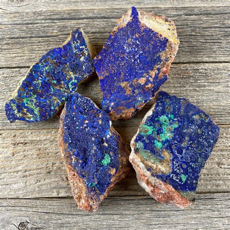 Malachite and Azurite: A Unique Combination for Transformation