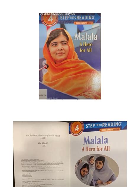 Malala A Hero for All Step into Reading