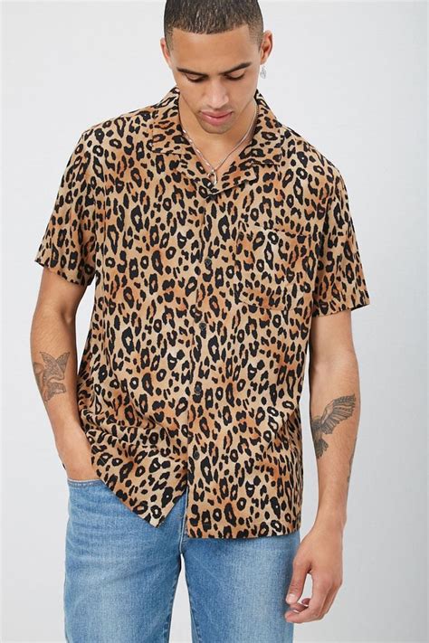 Male Animal Print Shirts: A Statement of Boldness and Style