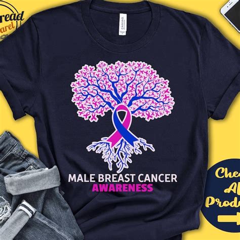 Male Breast Cancer Awareness Shirts: A Powerful Symbol of Support and Healing