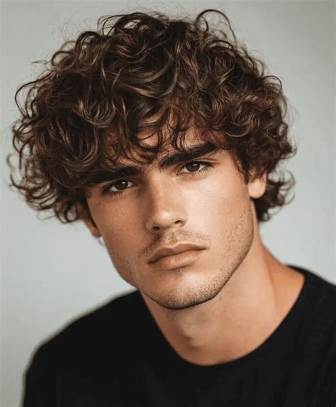 Male Medium Curly Hairstyles: 20 Captivating Cuts for That Perfect Curl Appeal