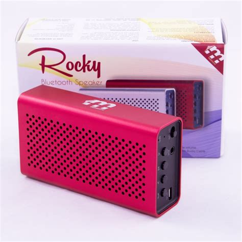 Malektronic Rocky Bluetooth Speaker Red Epub