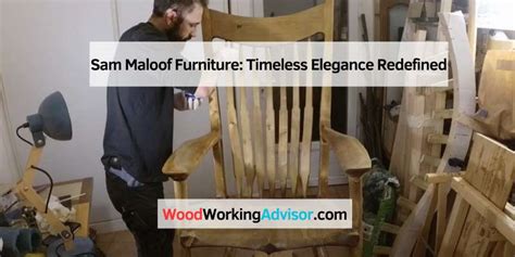 Maloof Furniture: A Timeless Legacy