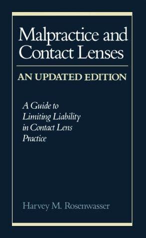 Malpractice and Contact Lenses PDF