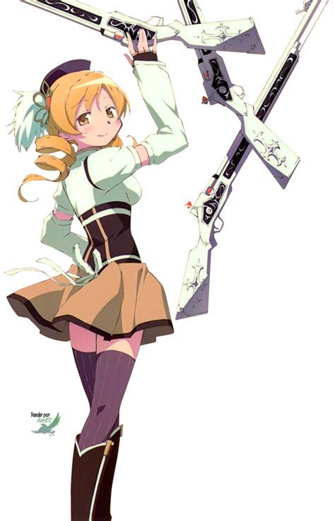 Mami, the Rifle-wielding Magical Girl from Madoka Magica