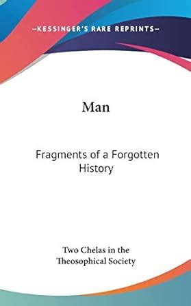 Man Fragments of a Forgotten History - 1887 PDF