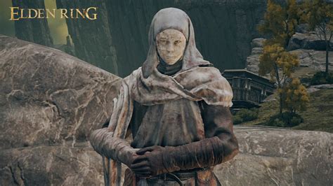 Man at the Beginning of Elden Ring With White Mask