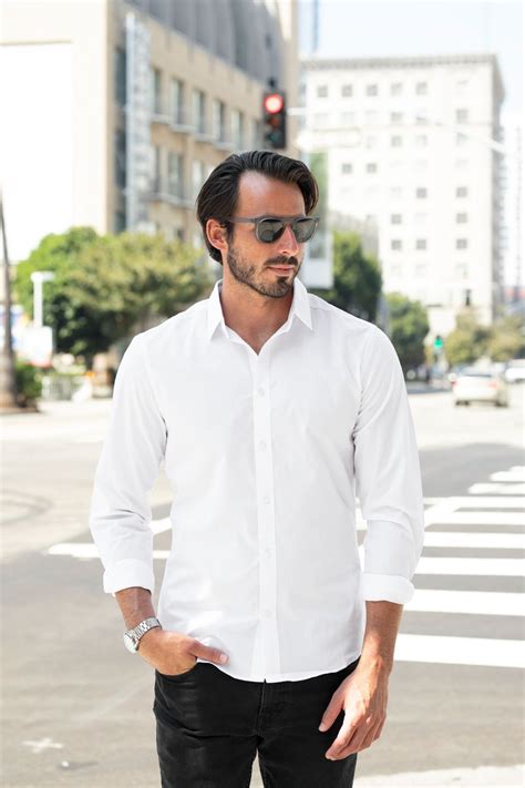 Man in a White Shirt: A Timeless Classic