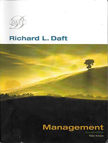 Management 11th Edition Richard Daft Pdf Ebook PDF