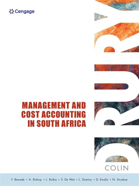 Management Accounting: Southern African Edition: Information for Managing and Creating Value Ebook Doc