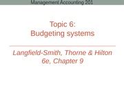 Management Accounting 6e Langfield Solution Doc