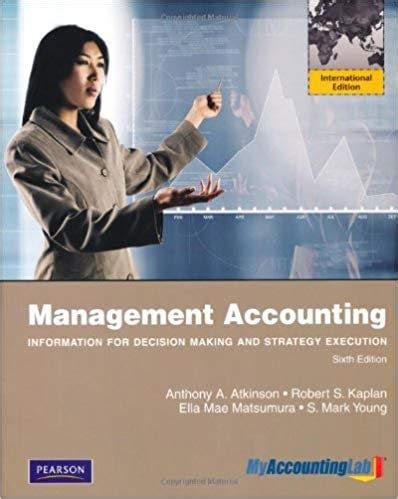 Management Accounting Kaplan 6e Solution Epub