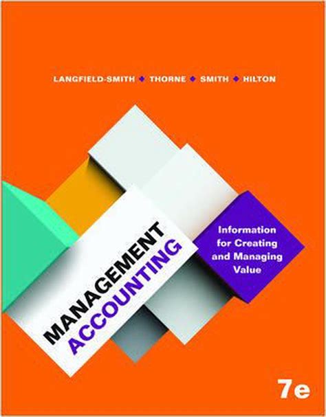 Management Accounting Langfield Smith 5th Edition Solutions Epub