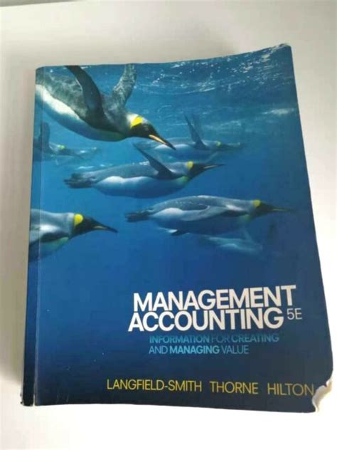 Management Accounting Langfield Smith 6th Edition Ebook Reader