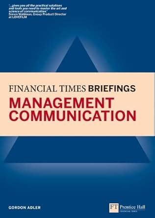 Management Communication Financial Times Briefing Epub