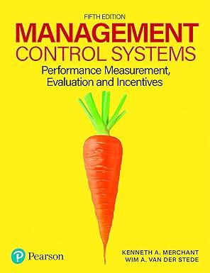 Management Control Systems Ebook PDF