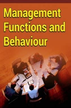 Management Functions and Behaviour PDF