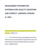 Management Information Systems Exam Questions And Answers PDF