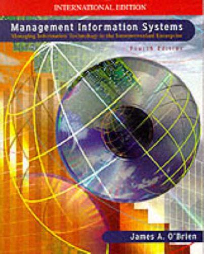Management Information Systems Managing Information Technology in the Networked Enterprise 1st Editi Epub