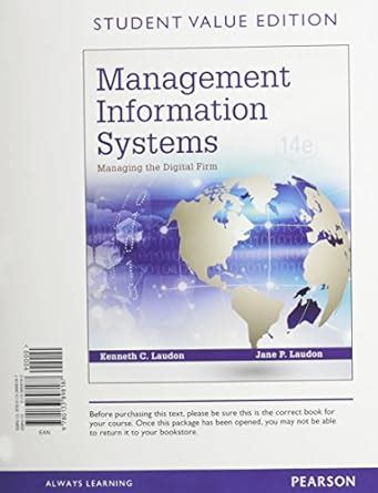 Management Information Systems Mymislab With Pearson Etext Access Card Ebook Epub