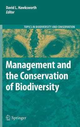 Management and the Conservation of Biodiversity 1st Edition Epub