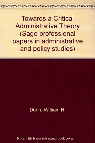 Management by Objectives in Government Theory and Practice Sage professional papers in administrative and policy studies ser no 03-030 PDF