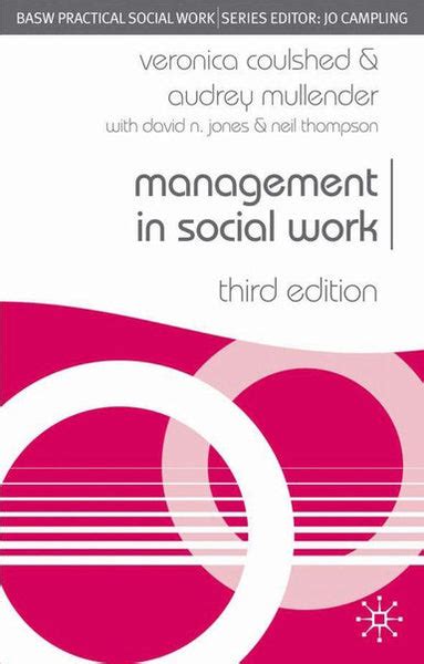 Management in Social Work 3rd Edition Reader