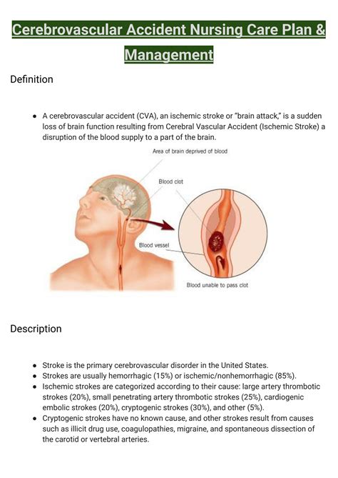 Management of Cerebrovascular Disease Reader