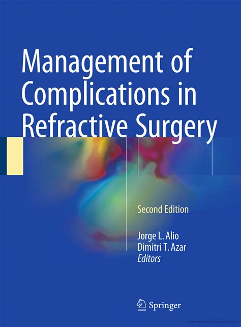 Management of Complications in Refractive Surgery 1st Edition Reader