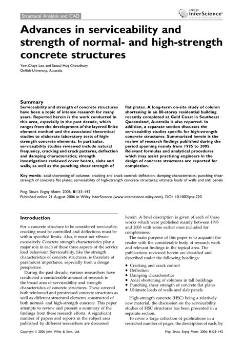 Management of Concrete Structures for Long-Term Serviceability Epub