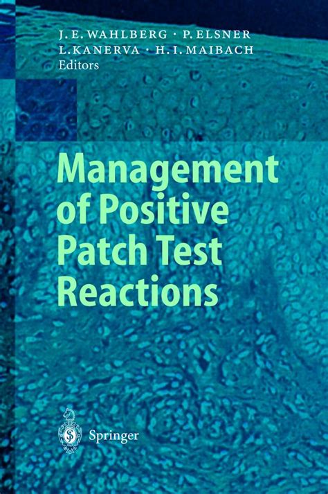 Management of Positive Patch Test Reactions 1st Edition Kindle Editon