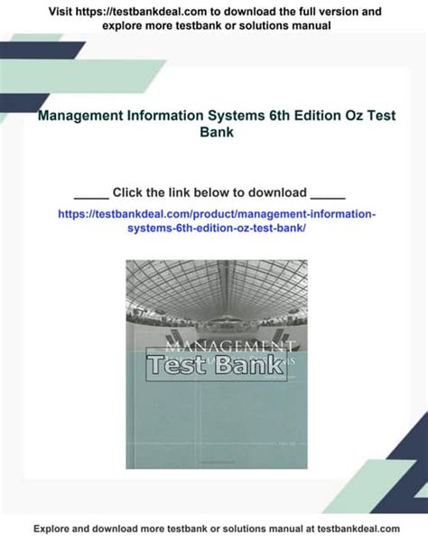 Management.Information.Systems.6th.Edition Ebook Kindle Editon