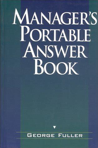 Manager's Portable Answer B PDF